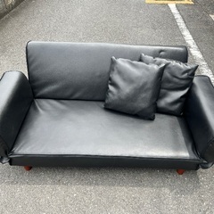 [512]￥3300(税込)2人掛けソファブラック
