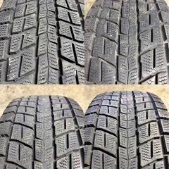 A-3 タイヤ 中古　DUNLOP WINTER MAX SJ8 STUDLESS 225/65R17 4本セット の画像