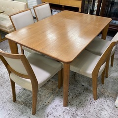 【愛品館 江戸川店 】チターノ ダイニングテーブル6点セット カリモク（karimoku）の画像