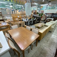 【愛品館 江戸川店 】チターノ ダイニングテーブル6点セット カリモク（karimoku）の画像