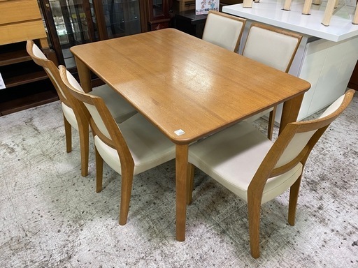 【愛品館 江戸川店 】チターノ ダイニングテーブル6点セット カリモク（karimoku）