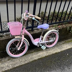 子供自転車　16インチ　使用感大