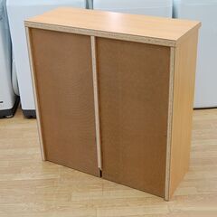 多目的棚 幅79.5×奥行33×高さ83cm 本棚 マルチ収納 絵本入れ 図鑑入れ カラーボックス 札幌市 清田区 平岡の画像