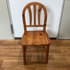 パイン椅子【町田市再生家具】250905