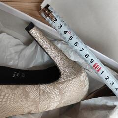 【美品】結婚式用　パンプスの画像