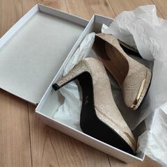 【美品】結婚式用　パンプスの画像