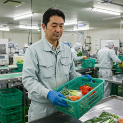 🍅【糸満市】製品の仕分け＆野菜移動スタッフ募集💪 ＼体力を活かしたい方、大歓迎！20代～50代男性活躍中✨／の画像