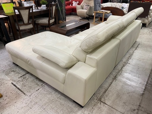 【愛品館 江戸川店 】　総本革 ワイドカウチソファ Leatherworld（レザーワールド） 愛品館 江戸川店 】総本革 ワイドカウチソファ Leatherworld（レザー