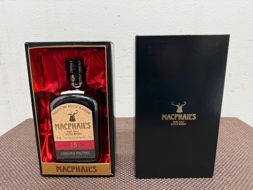 MACPHAIL'S マクファイルズ 未開封 40度 ピュアモルト ウイスキー