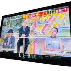 シャープ32インチ液晶テレビ  壁掛け仕様