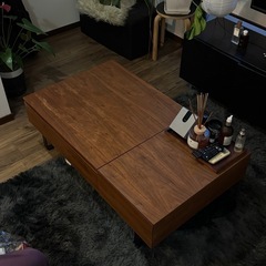 定価5万程 リビング ローテーブル 昇降式