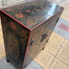 中国 アンティーク キャビネット 李朝家具 中国家具 象嵌 和