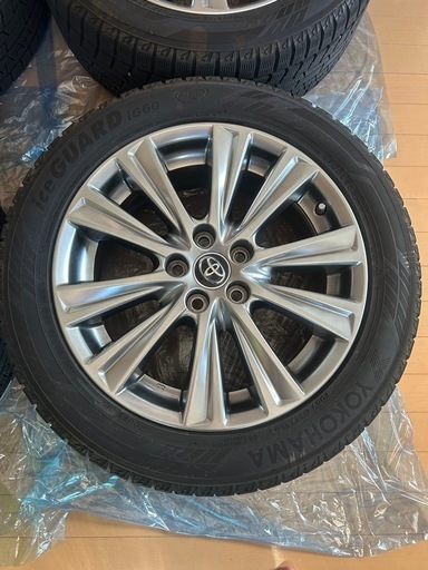 30アルヴェル特別仕様車純正18インチホイール　ハイグロス