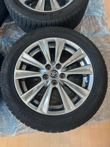 30アルヴェル特別仕様車純正18インチホイール　ハイグロス