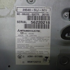 ホンダ　RG　ステップワゴン　HDD　ナビユニット　39540-SLJ-N01　230311045 未チェック品
の画像