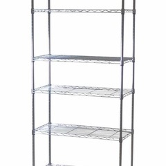 【決まりました】☆6段スチールラック　キャスター付き