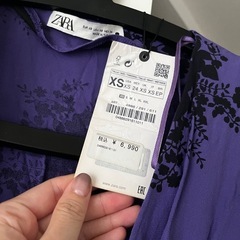 ZARAワンピースの画像
