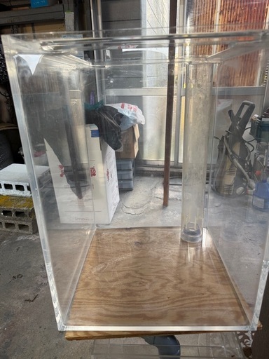 オーバーフロー水槽　アクリル　引き取り限定