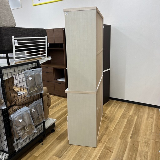 関家具 レンジボード ナチュラル×ホワイトのご紹介です！