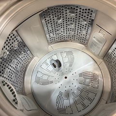 美原店 日立 ビートウォッシュ 全自動電気洗濯機 2017年製 BW-V70Aブルー 7.0kgの画像
