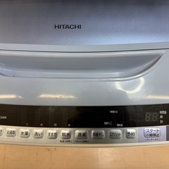 美原店 日立 ビートウォッシュ 全自動電気洗濯機 2017年製 BW-V70Aブルー 7.0kgの画像