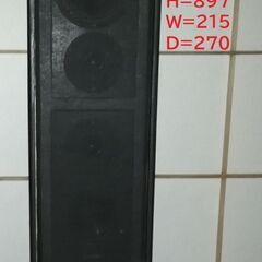 Yamaha NS-BP200 Unit使用のVertical Twin・・・自作Speakerです。の画像