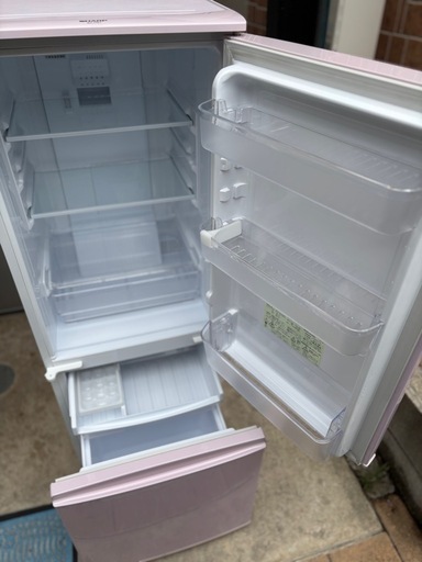 大阪府配送無料！SHARP 2ドア 冷蔵庫 2022年 家電 キッチン 動作品