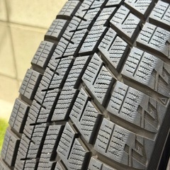 155/65R14 75Q ダイハツ　軽自動車　スタッドレスタイヤ　ホイールセットの画像