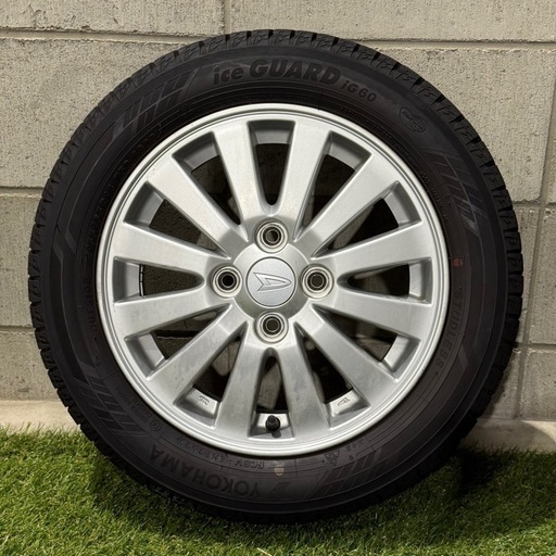 【決まりました】155/65R14 75Q ダイハツ　軽自動車　スタッドレスタイヤ　ホイールセット