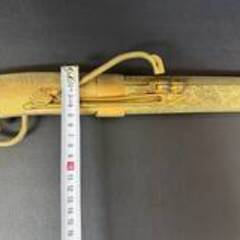 火縄銃 模造品 レプリカ 種子島 ポルトガル 復刻銃 インテリア 美術品 アンティーク コレクション 250509-07の画像