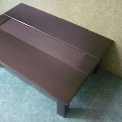 ★　テーブル　座卓　木製　脚折りたたみの画像