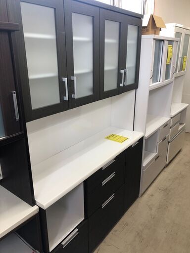 【ジャングルジャングルサカイ石津店】ニトリ ダリア140 キッチンボード 食器棚 レンジ台 システムキッチンボード おしゃれ クリーニング済 幅140cm おしゃれ 堺市 石津