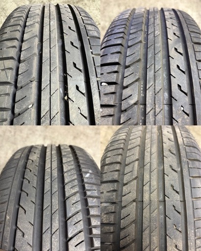 A-12　タイヤ  中古 Verthandi　アルミ ホイール付き ZEETEX NEW REVOLUTION 195/65R15 4