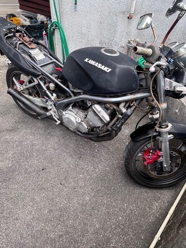 【値下げ可】kawasaki バリオス 不動 部品取り