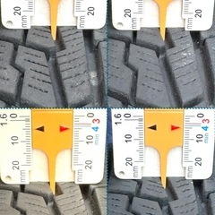 「28」　145/80R13 中古冬用タイヤ4本の画像