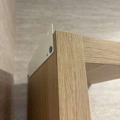 LACK ラック ウォールシェルフユニット, ホワイトステインオーク調, 30x190 cmの画像