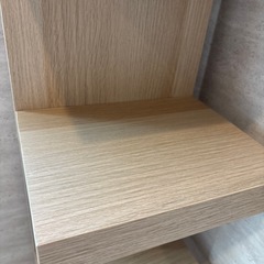 LACK ラック ウォールシェルフユニット, ホワイトステインオーク調, 30x190 cmの画像