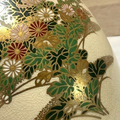 薩摩焼 原良窯 花瓶 骨董品 陶器の画像