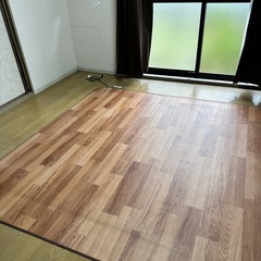 【決まりました】木目調フロアラグ 