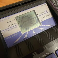 ★39,000円相当★ポータブルキーボード YAMAHA PORTATONE ヤマハポータートーン PSR-190&ボータトーン用キーボードスタンド L-2Cの画像