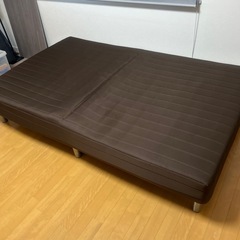 ニトリ　セミダブルベッド　脚付きマットレス