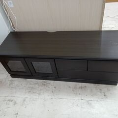 リユースのサカイ栃木店★ジモティ割あり★  TV台 ダークブラウ...