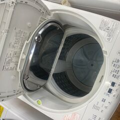 リサイクルショップどりーむ鹿大前店　No290 縦型洗濯乾燥機　2019年製　東芝　洗濯8㎏　乾燥4.5㎏　乾燥も出来て便利♪の画像
