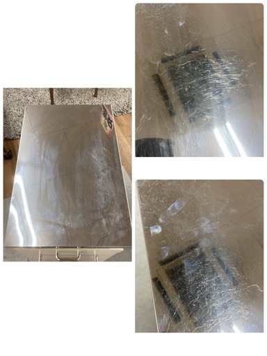 S270 ⭐ 大和木工 ステンレスキッチン台 スリム食器棚 キャスター付き 幅35cm USED