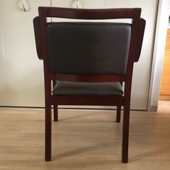 【お譲り先決まりました】介護椅子　高齢者　ダイニングチェア　　Aの画像