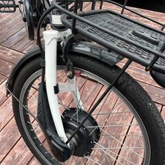 美品　電動アシスト自転車　組み立て式　TDN-208Lの画像