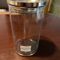 ★美品★BODUM★キャニスター★Sサイズ★スタッキング★軽量ガラス★