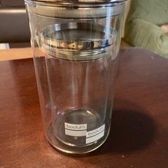 ★美品★BODUM★キャニスター★Sサイズ★スタッキング★軽量ガラス★の画像