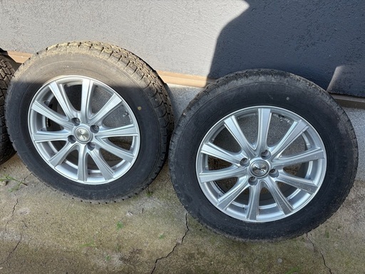 デミオ用 ホイール＆スタッドレスタイヤセット 15インチ（185/65R15）