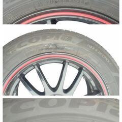 15㌅アルミホイール(BADX S–HOLD ラグナ)とサマータイヤ(BRIDGESTONE ECOPIA NH200C)の4本セットの画像